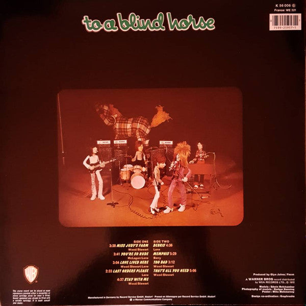 Release: A Nod's As Good As A Wink...To A Blind Horse-Vinyl-Europe-None-K 56 006-8449106
