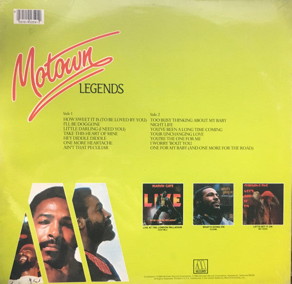 Master Release: Unknown Release by Marvin Gaye
