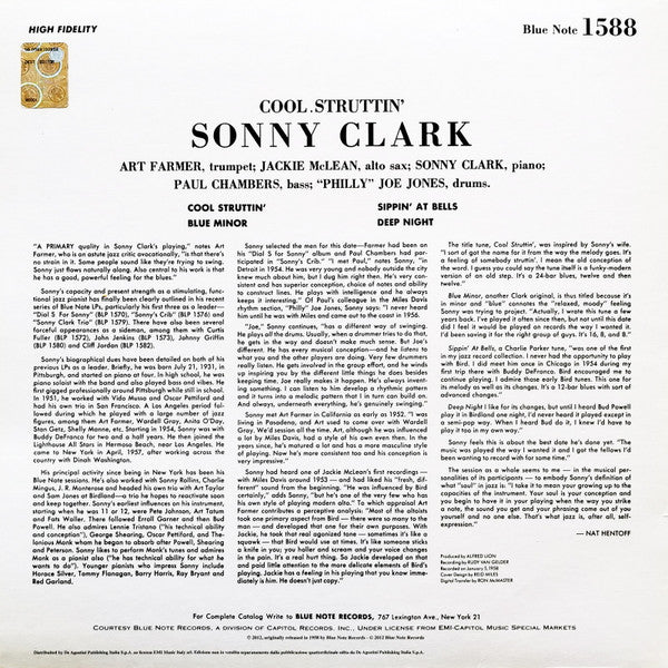 Release: Cool Struttin'-Vinyl-Italy-2012-1588-4662241