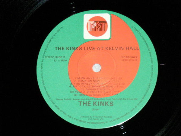 Live At Kelvin Hall = ザ・キンクス・ライヴ・アット・ ケルヴィン・ホール