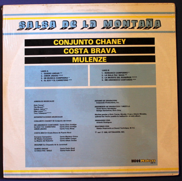 Master Release: Salsa De La Montaña by Conjunto Chaney