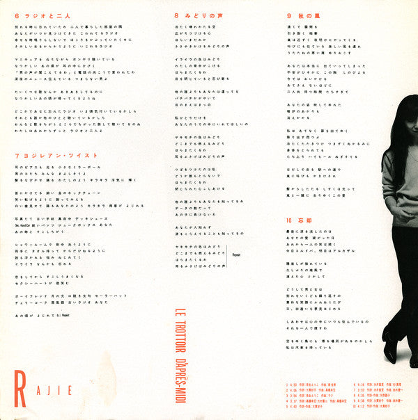 Le Trottoir D'Après Midi 真昼の舗道