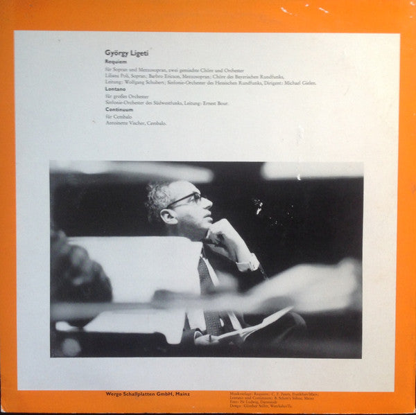 Release: Requiem / Lontano / Continuum-Vinyl-Germany-None-WER 60 045-1153369