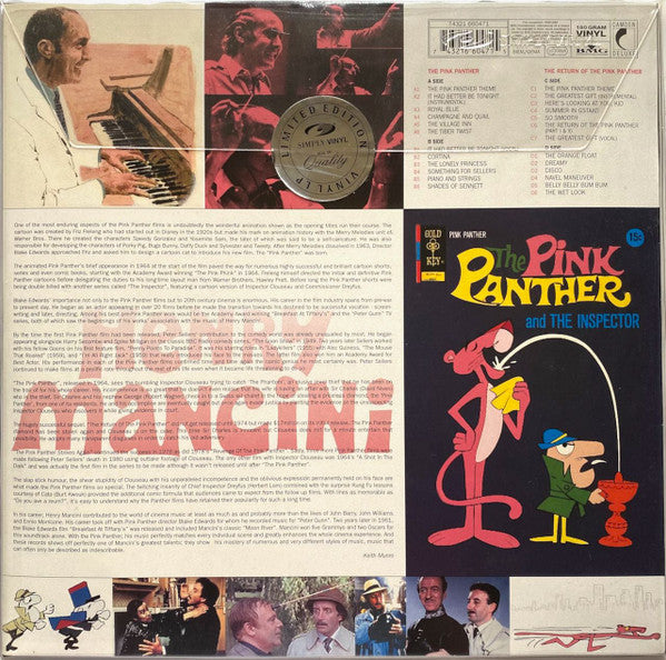 Master Release: The Pink Panther And The Return Of The Pink Panther by Henry Mancini