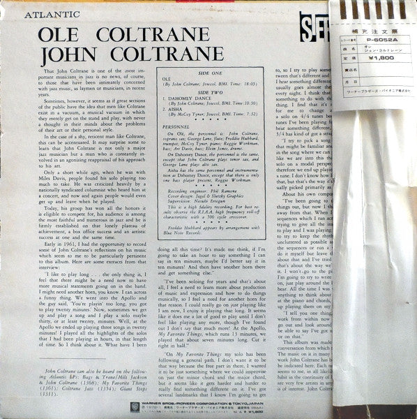 Olé Coltrane