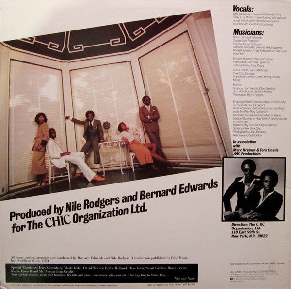 Release: C'est Chic-Vinyl-US-1978-SD 19209-4735049