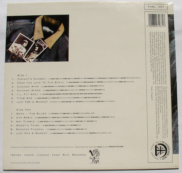 Release: Mahoney's Last Stand (Original Motion Picture Soundtrack)-Vinyl-UK-1988-THBL 067-5736540