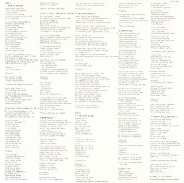 Music From The Motion Picture Soundtrack - Beverly Hills Cop