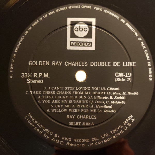 Golden Ray Charles Double De Luxe = ゴールデン・レイ・チャールズ・ダブル・デラックス