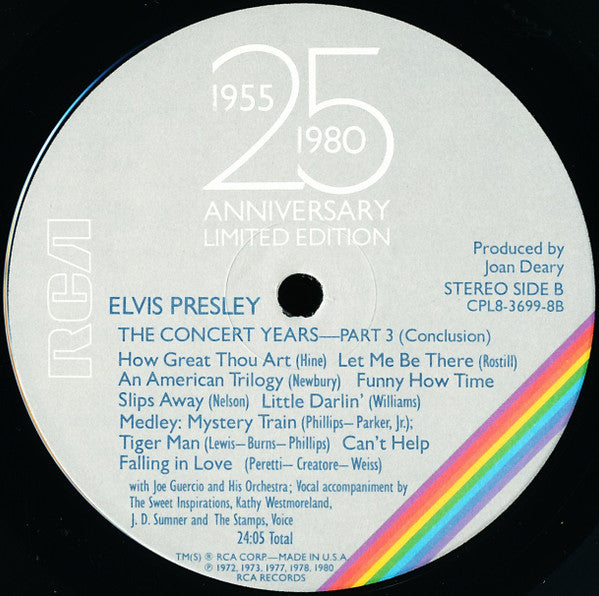 Elvis Aron Presley (1955-1980 - 25 Anniversary)