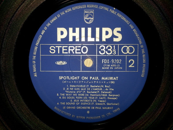 Spotlight On Paul Mauriat