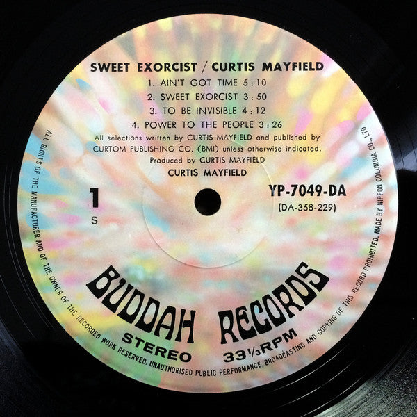 Master Release: Sweet Exorcist by Curtis Mayfield