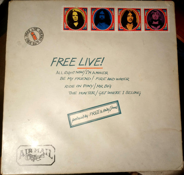 Release: Free Live-Vinyl-UK-1972-ILPS 9160, IL PS 9160, ILPS-9160-6513486