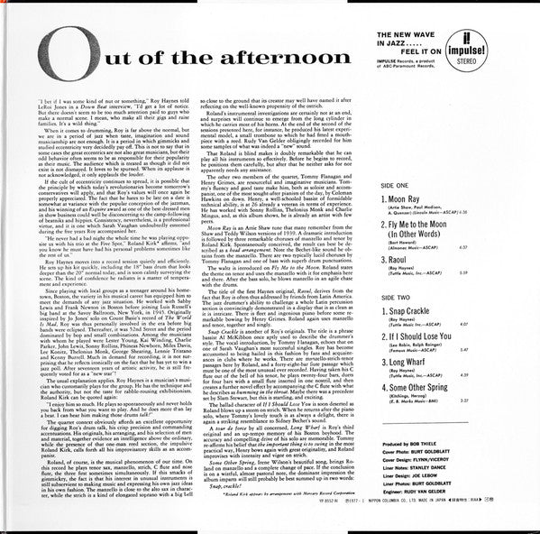 Out Of The Afternoon