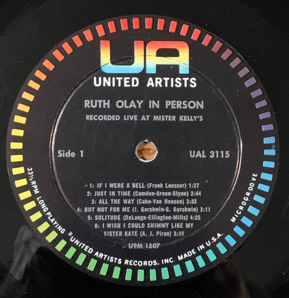 In Person Recorded Live At Mister Kelly's