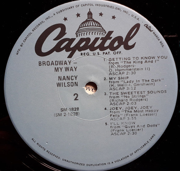 Broadway - My Way