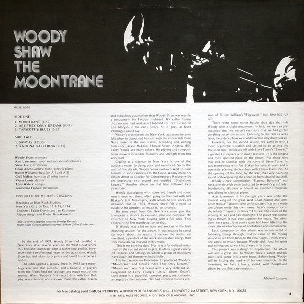Master Release: The Moontrane by Woody Shaw