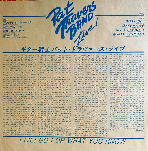 Live! Go For What You Know