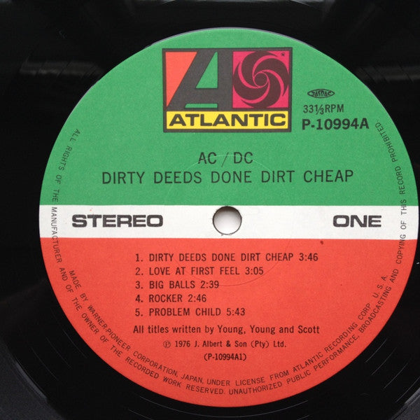 Dirty Deeds Done Dirt Cheap