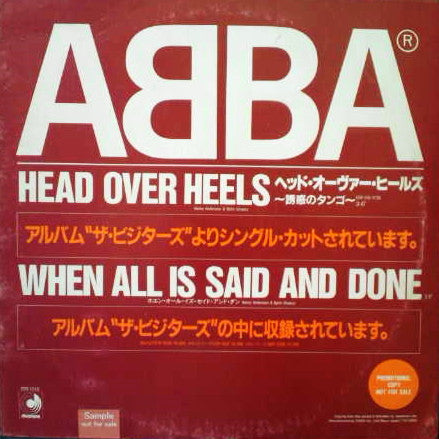 Head Over Heels / When All Is Said And Done