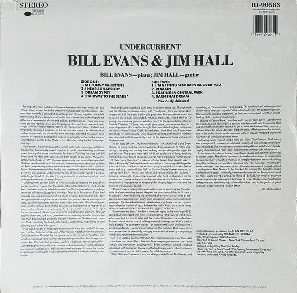 Release: Undercurrent-Vinyl-US-1988-B1-90583-2380963