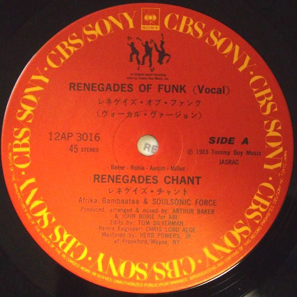 Renegades Of Funk