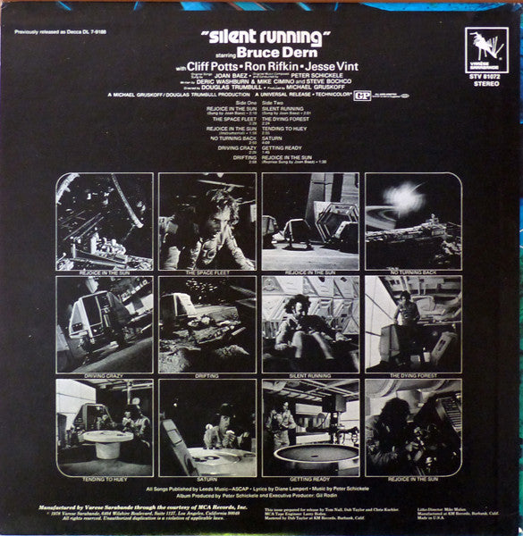 Silent Running Original Soundtrack Album