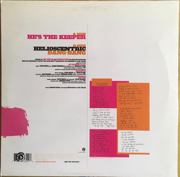 Master Release: He's The Keeper by Paul Weller