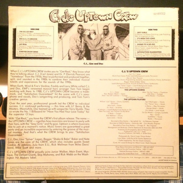 Master Release: Get Real by C.J.'s Uptown Crew