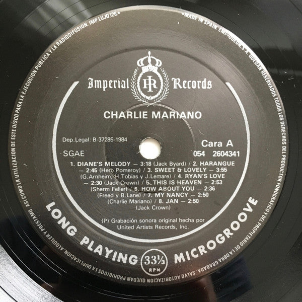 Charlie Mariano With HIs Jazz Group