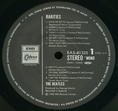 Rarities = レアリティーズ Vol.2