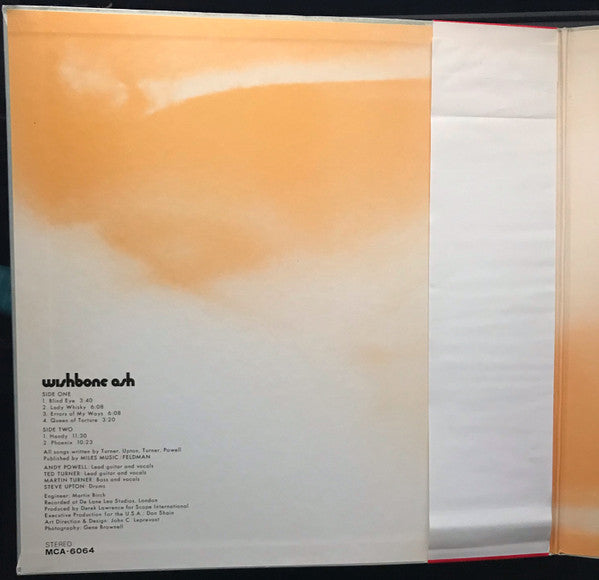 Release: Wishbone Ash-Vinyl-Japan-1975-MCA-6064-4242160