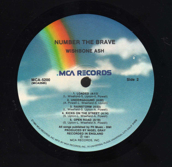 Number The Brave