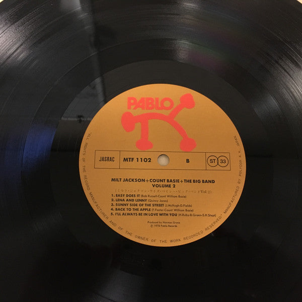 Milt Jackson + Count Basie + The Big Band Vol. 2