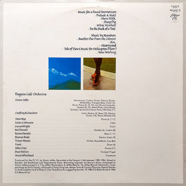Release: Broadcasting From Home-Vinyl-UK-1984-EGED 38, 823 335-1-1932010