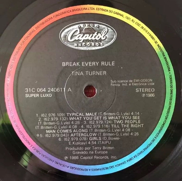 Break Every Rule