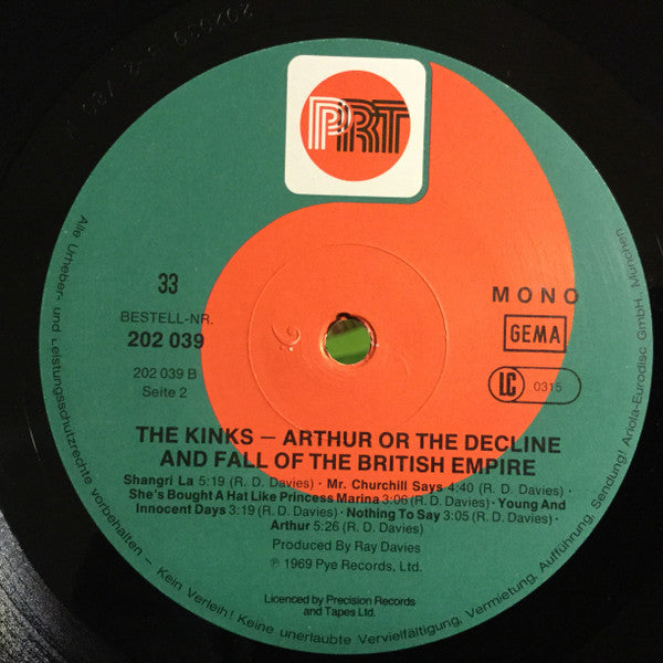 Arthur Or The Decline And Fall Of The British Empire