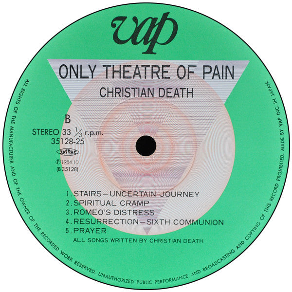 Only Theatre Of Pain