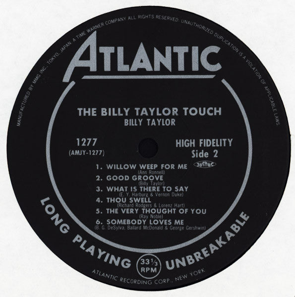 The Billy Taylor Touch