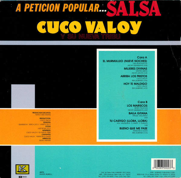 Release: A Peticion Popular... Salsa-Vinyl-US-1989-KD 20023, KD-20023-5029251