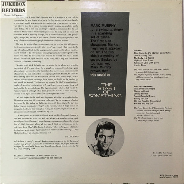 Release: This Could Be The Start Of Something-Vinyl-Japan-1974-ECP-88170-9288390