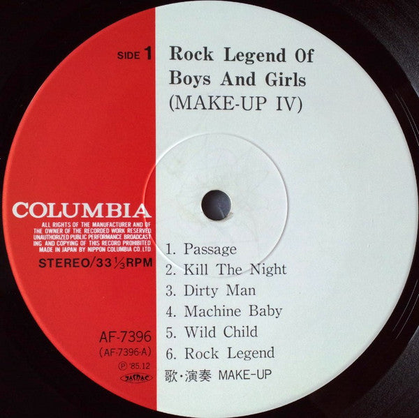 Rock Legend Of Boys & Girls