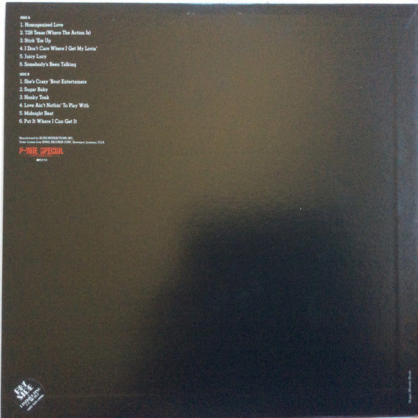 Release: Southern Harp, Cadillac & The Blues-Vinyl-Japan-1981-PLP-715-6944870