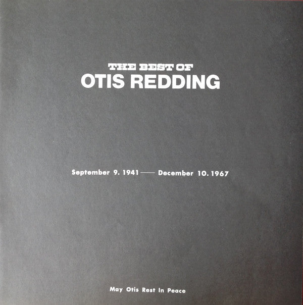 The Best Of Otis Redding = ベスト・オブ・オーティス・レディング