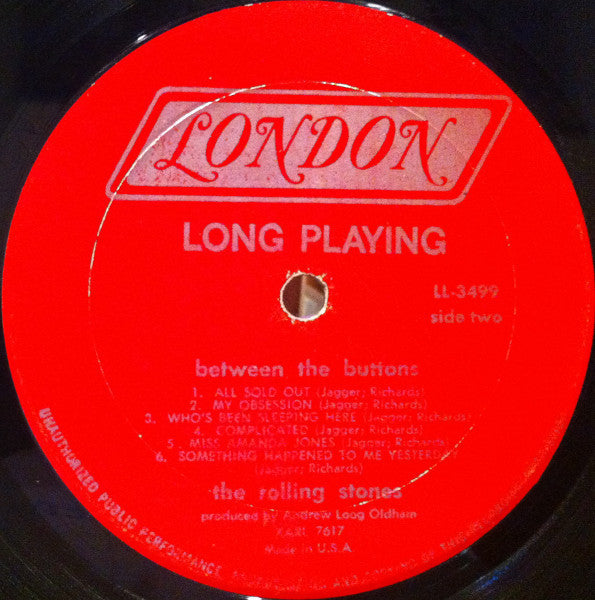 Between The Buttons