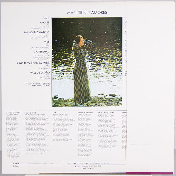 Release: Amores-Vinyl-Japan-1974-YZ-54-H-6623677