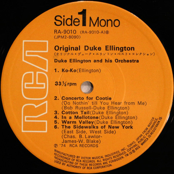 Original Duke Ellington