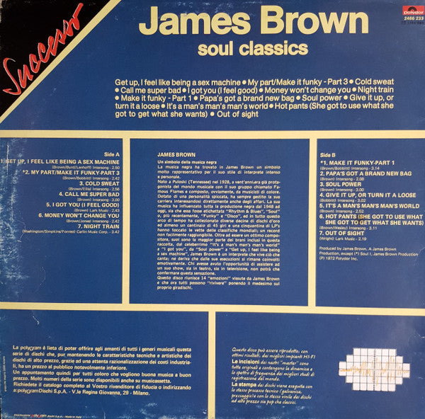 James Brown Soul Classics