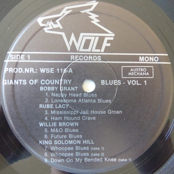Giants Of Country Blues - Vol. 1 (1927-32)