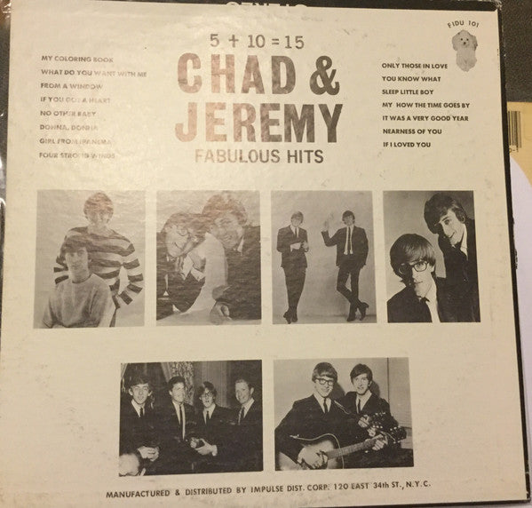 Release: 5 + 10 = 15 (Fabulous Hits)-Vinyl-US-1966-Fidu 101-7706663